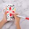 12 colors Acrylic Paint Pens for Porcelain, Professional Ceramic painting, Water-based, Medium Point, Water and Fade Resistant, DIY on Mugs and other Ceramics for Permanent Collection